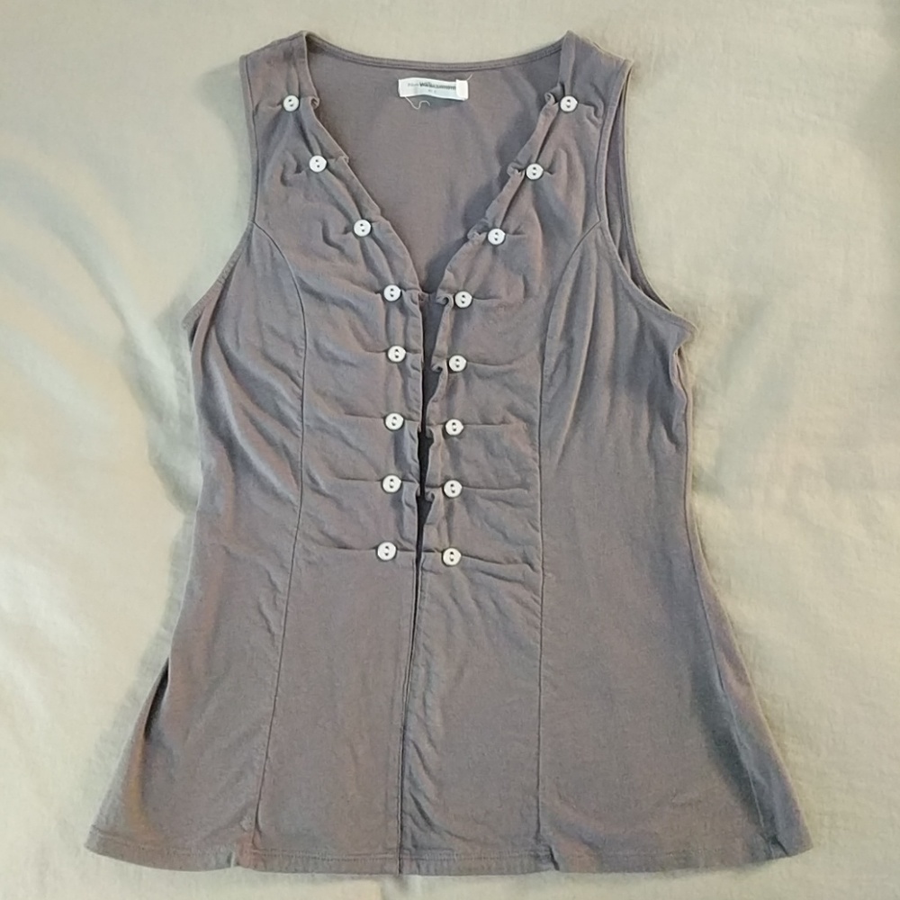 Pilcro grey tank top